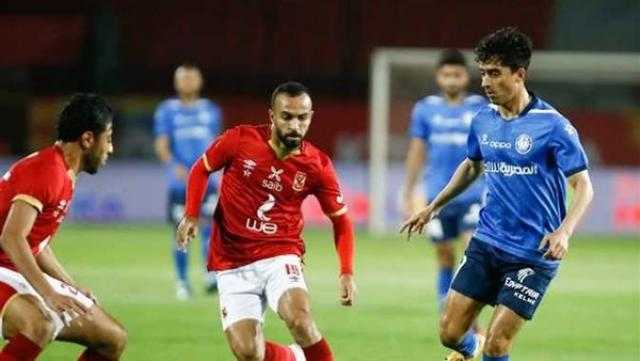 الأهلي يتقدم على سموحة بثنائية أشرف وتاو في الشوط الأول