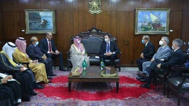 السعودية والبرازيل تبحثان سبل تعزيز التعاون المشترك