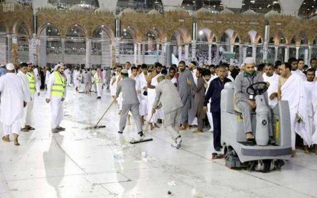 الرئاسة العامة لشؤون الحرمين تستقبل الطائفين غير المعتمرين