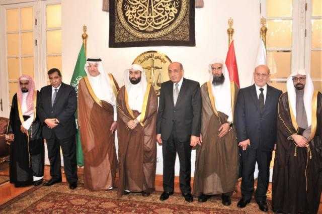 رئيس ديوان المظالم السعودي يزور مجلس الدولة المصري