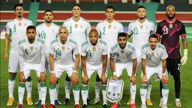 كأس العرب.. تشكيل الجزائر لمباراة السودان
