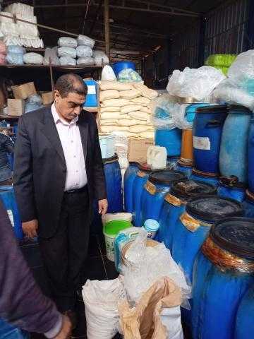 ضبط مصنع مستحضرات تجميل غير مرخص بالدقهلية