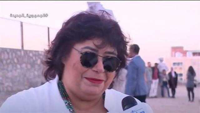 وزيرة الثقافة: وضعنا حجر أساس لإنشاء مكتبة مصر العامة في أسوان