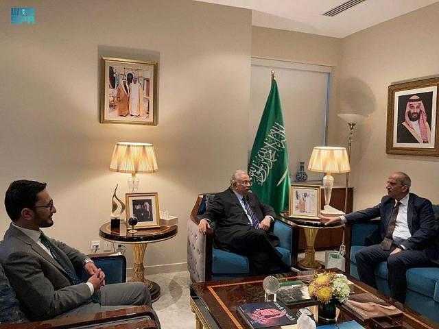 مندوب السعودية الدائم لدى الأمم المتحدة يلتقي بنظيره المصري