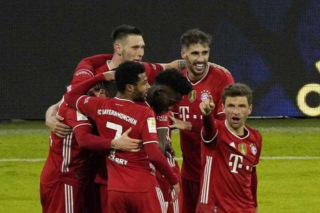 بايرن يفقد جهود نابري وجوريتسكا أمام برشلونة