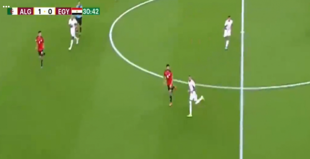 جانب من المباراة 