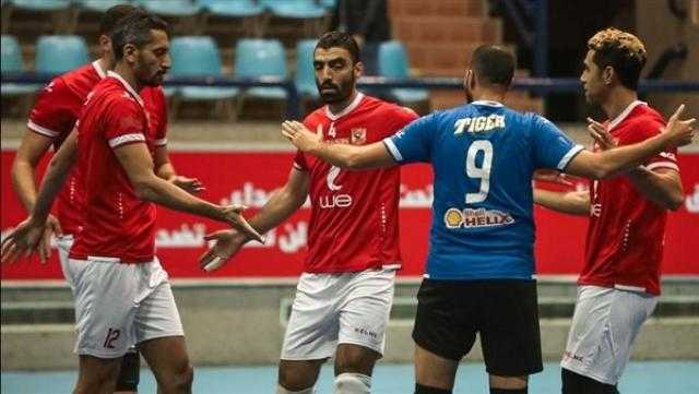 «رجال طائرة الأهلي» يواجه الزهور في بطولة الدوري