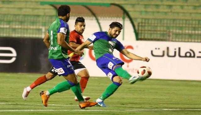 المصري يهزم المقاصة وينضم للمربع الذهبي للدوري المحلي