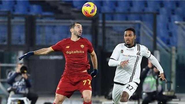 روما يفوز على سبيزيا 2/صفر في الدوري الإيطالي لكرة القدم