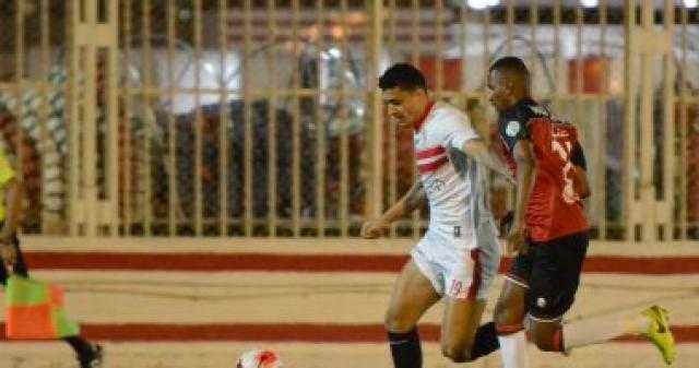 الزمالك يتعادل مع الرائد السعودى 1 / 1 فى الشوط الأول