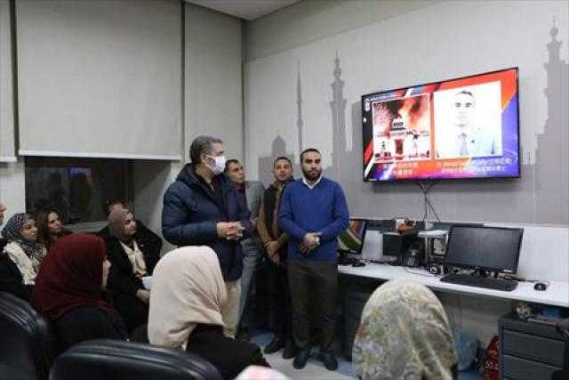 مرصد الأزهر يستقبل وفد الملتقى الشبابي الأول لمواجهة الشائعات