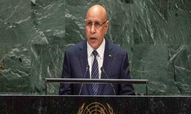 الرئيس الموريتانى يبحث سبل التعاون مع السفير المصرى الجديد