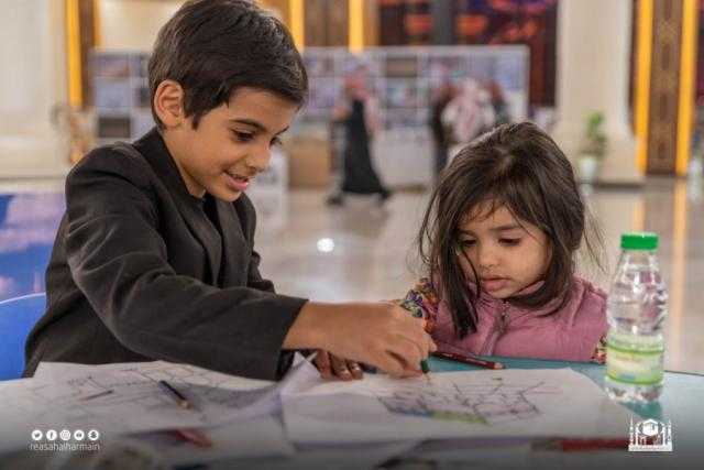 معرض عمارة الحرمين الشريفين بالقصيم يربط الأطفال روحانيا بالحرمين