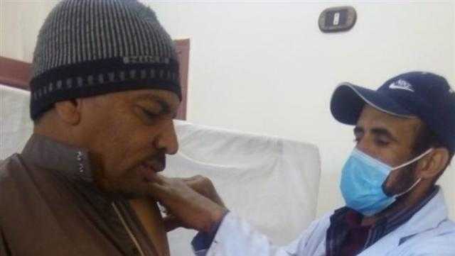قافلة طبية لتطعيم أهالي قرية «المعصرة» ضد كورونا في الوادي الجديد