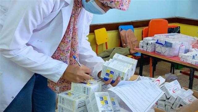 «صحة المنيا» تنظم قافلة طبية لأهالي قرية الشيخ مسعود