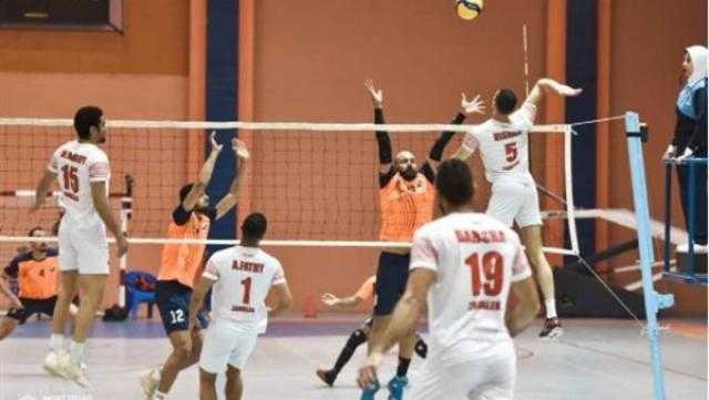 طائرة الزمالك يهزم الشمس 3-0 في الدوري