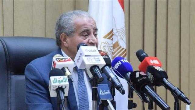 وزير التموين: الدولة حققت اكتفاءً ذاتيًا من السكر بنسبة 87% العام الماضي