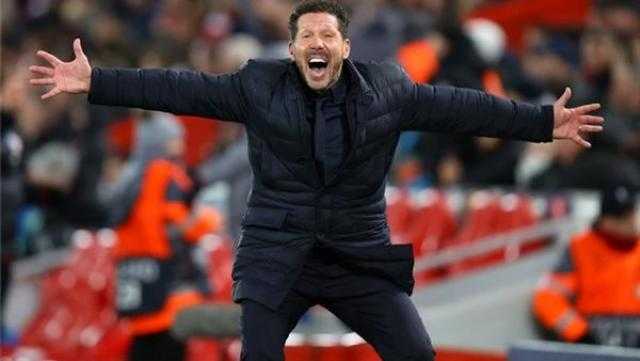 أتلتيكو مدريد يعلن عن تعافي سيميوني من كورونا