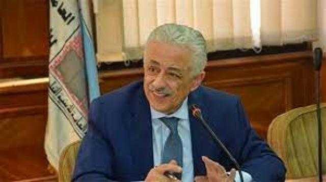 ورقية وبابل شيت.. وزير التعليم: طريقة أداء امتحانات الثانوية العامة كما هي.. فيديو