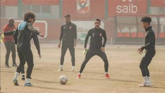 الأهلي يواصل استعداده للجونة في كأس الرابطة رغم إصابات كورونا