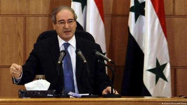 وزير الخارجية السوري يبحث مع أمين حركة «فتح» الأوضاع في سوريا وفلسطين