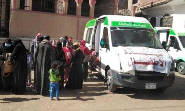 مديرية الصحة بدمياط تعلن توقيع الكشف الطبى المجانى على 1714 مواطنا