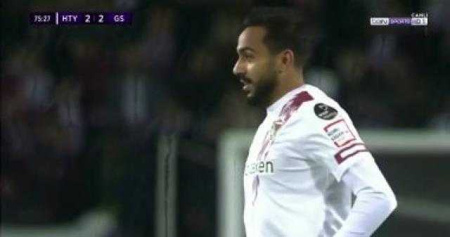 كهربا يقود هاتاى لفوز مثير على جالاتا سراى فى ظهوره الأول بالدورى التركى