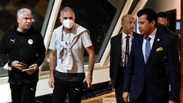 وزير الرياضة يتواصل مع سفير مصر بالكاميرون للاطمئنان على بعثة المنتخب