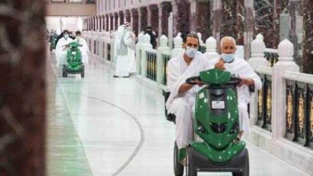 رئاسة شؤون الحرمين توفر 8000 عربة لقاصدي المسجد الحرام