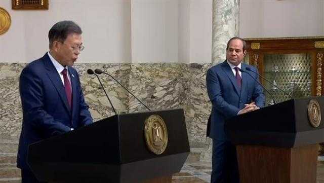 رئيس كوريا الجنوبية: الشراكة مع مصر عادت بالمنافع على البلدين