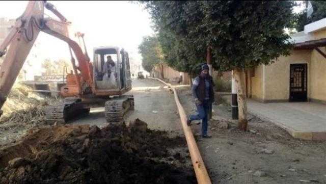 سوهاج.. توصيل خدمة الغاز الطبيعي لقرية عنيبس بجهينة