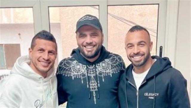 أفشة ينشر صورته مع طارق حامد ومتعب عبر «إنستجرام»