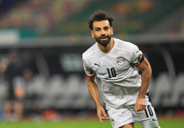 شاهد فرحة محمد صلاح بتأهل منتخب مصر لربع نهائى أمم أفريقيا