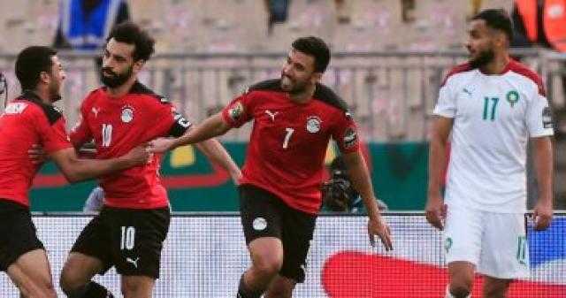 تريزيجيه يحرز هدفا قاتلا لمنتخب مصر فى مرمى المغرب.. فيديو