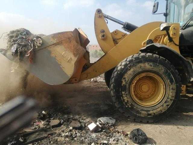 رفع 112 طن مخلفات من شوارع مركز إدكو في البحيرة