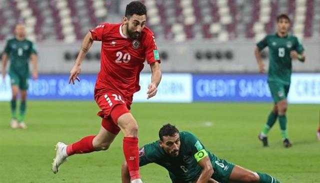 تعادل لبنان مع العراق بتصفيات المونديال