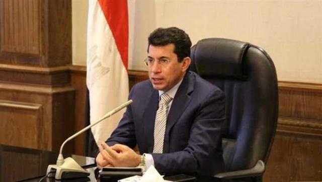 وزير الرياضة سعداء باستضافة مصر لمونديال الجمباز واللعبة تتطور بشكل سريع