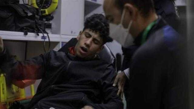 جلسات علاج طبيعي لعمار حمدي قبل السفر لإجراء جراحة الصليبي