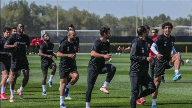 الأهلي في المونديال| مران بدني وتدريبات متنوعة للاعبي الفريق