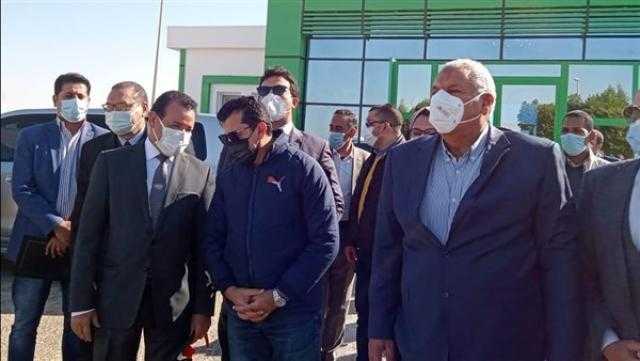 وزير الرياضة في الوادي الجديد لافتتاح وتفقد عدد من المنشآت
