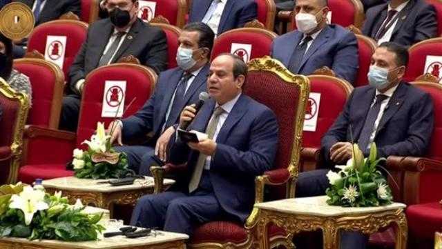 إيجبس 2022| الرئيس السيسي: مصر لم تتوقف لحظة عن العمل خلال جائحة كورونا