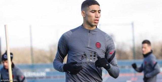 حكيمي لاعب سان جيرمان: ريال مدريد لم يكن يرغب في الرهان علي