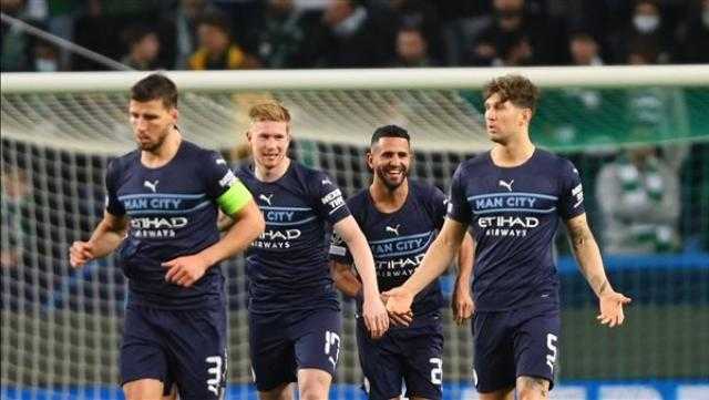 مانشستر سيتي يقسو على لشبونة بخماسية نظيفة في دوري أبطال أوروبا