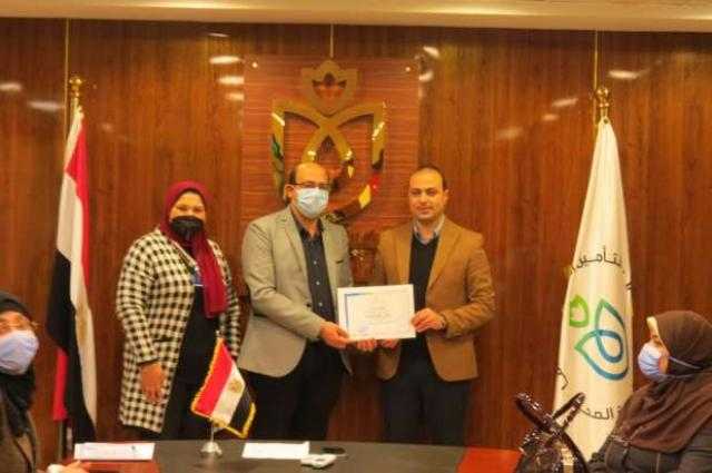 تكريم الفائزين في مبادرة البطل الإلكتروني بمحافظات التأمين الشامل