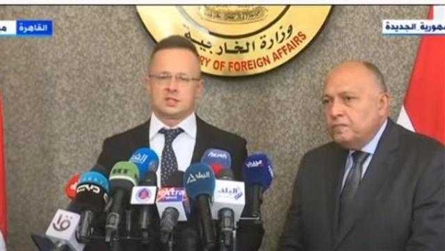 وزير الخارجية المجري: حطمنا رقما قياسيا في التجارة مع مصر