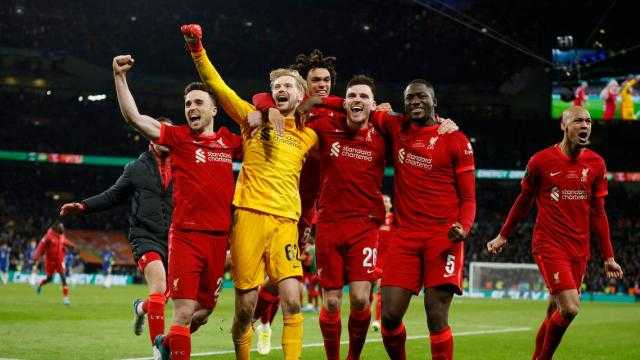 ليفربول يتوج بطلا لكأس الرابطة بعد هزيمة تشيلسي بركلات الترجيح