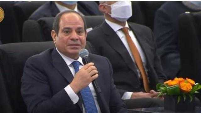 بث مباشر.. الرئيس السيسي يفتتح عددا من مشروعات الإسكان والطرق