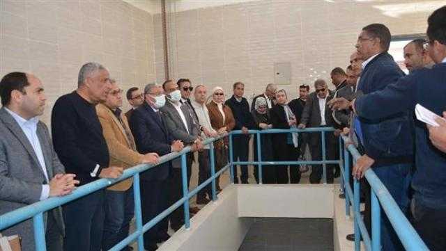 وفد لجنة الإدارة المحلية بمجلس النواب يتفقد عددًا من المشروعات الخدمية بالمنيا.. صور
