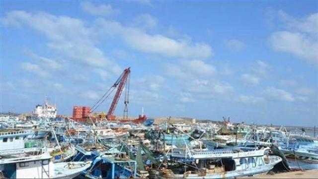 فتح ميناء الصيد ببرج البرلس بعد تحسن الأحوال الجوية
