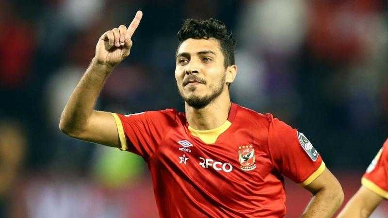 محمد شريف يعزز تقدم الأهلى أمام الزمالك فى الدقيقة 75 بالقمة ويحتفل بهدفه الـ50